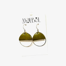 Load image into Gallery viewer, Maebel Jewelry - Folded Leather Hoop