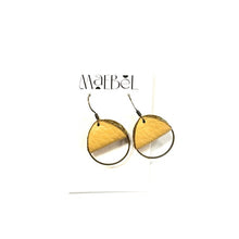 Load image into Gallery viewer, Maebel Jewelry - Folded Leather Hoop