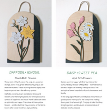 Load image into Gallery viewer, Makery Maven Co. - Birth Flower Collection