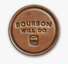 Load image into Gallery viewer, Leather Circle Coasters