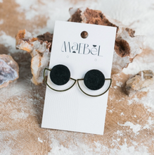 Load image into Gallery viewer, Maebel Jewelry - Half Moon Studs