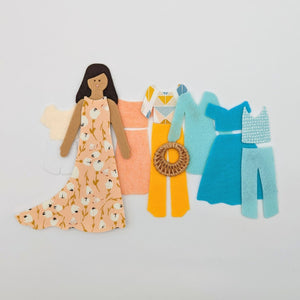 lowercase toys - Girl Felt Doll Deluxe Set