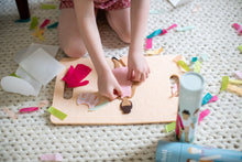 Load image into Gallery viewer, lowercase toys - Girl Felt Doll Starter Set