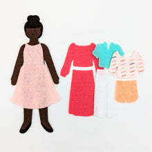 Load image into Gallery viewer, lowercase toys - Girl Felt Doll Starter Set