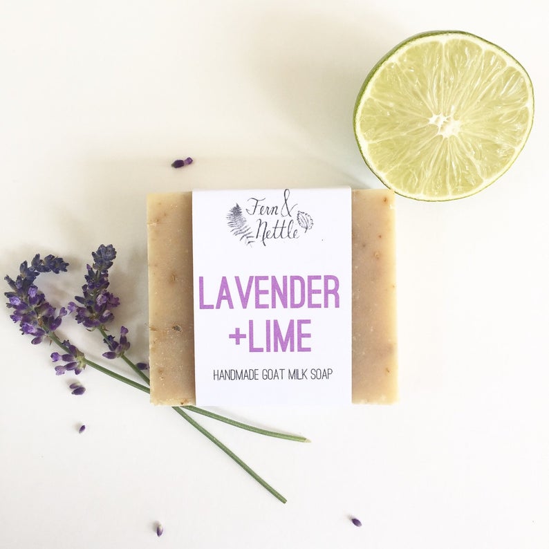 Fern & Nettle - Lavender + Lime Soap