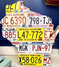 Load image into Gallery viewer, Bodies Road - Wisconsin License Plate Sign