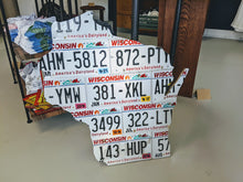 Load image into Gallery viewer, Bodies Road - Wisconsin License Plate Sign