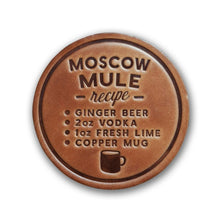 Load image into Gallery viewer, Leather Circle Coasters