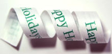 Load image into Gallery viewer, Happy Holidays Cotton Ribbon