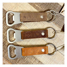 Load image into Gallery viewer, Blu Mountain Co. - Leather Bottle Openers

