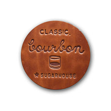 Load image into Gallery viewer, Leather Circle Coasters