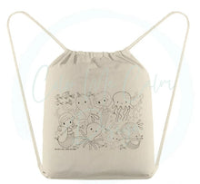 Load image into Gallery viewer, Color Me Calm Color + Carry Cinch Backpack