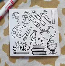 Load image into Gallery viewer, Color Me Calm Coloring Post-Its