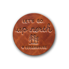 Load image into Gallery viewer, Leather Circle Coasters