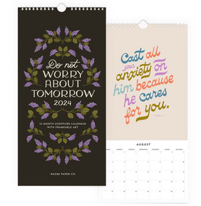 Naomi Paper Co. - 2024 Scripture Calendar
