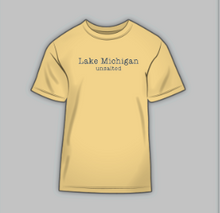Load image into Gallery viewer, Unsalted No Sharks - Lake Michigan Short Sleeve in Butter
