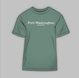 Unsalted No Sharks - Port Washington Short Sleeve in Light Green