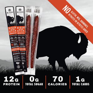 ICON Meats - Single Bison Sticks