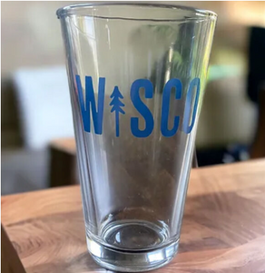 Wisco Pint Glass