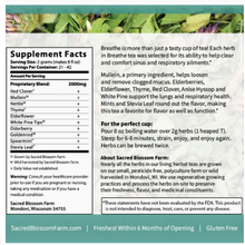 Load image into Gallery viewer, Sacred Blossom Farm - Breath Herbal Tea
