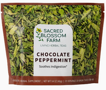 Load image into Gallery viewer, Sacred Blossom Farm - Chocolate Peppermint Herbal Tea
