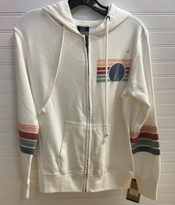 PW Striped Zip-Up Sweatshirt