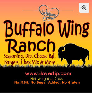 Buffalo Wing Ranch Dip and Seasoning