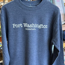 Load image into Gallery viewer, Unsalted No Sharks-Port Washington Unisex Crewneck Sweatshirt
