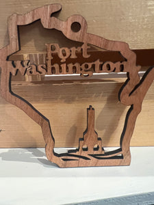 Wood Lasercut Wooden Ornaments