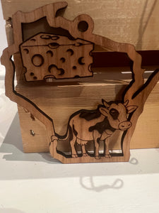 Wood Lasercut Wooden Ornaments