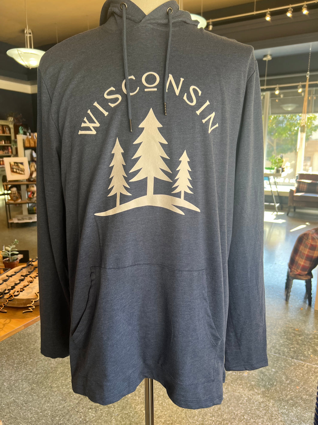 Wisconsin 3 Pines Light Weight Hoodie