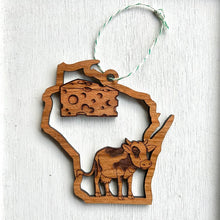 Load image into Gallery viewer, Wood Lasercut Wooden Ornaments
