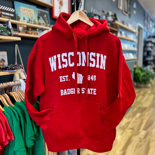 Wisconsin Badger State Hoodie