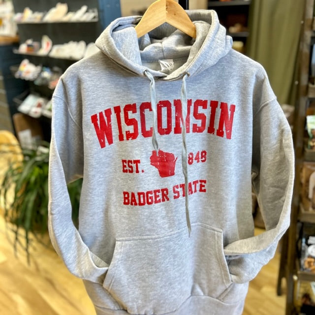 Wisconsin Badger State Hoodie
