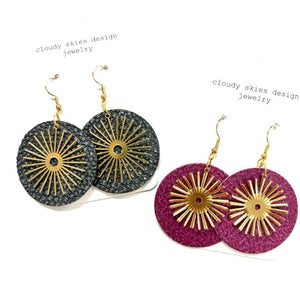 Cloudy Skies Design - Lizzy Starburst Earrings