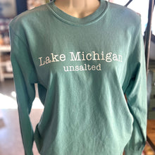 Load image into Gallery viewer, Lake Michigan Unsalted Long Sleeve, Seafoam
