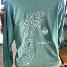 Load image into Gallery viewer, Lake Michigan Unsalted Long Sleeve, Seafoam
