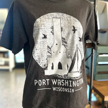 Load image into Gallery viewer, Port Washington Lighthouse Tee
