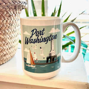 Port Washington Icons Mug