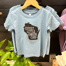 Load image into Gallery viewer, Greenleaf Designs - Cutest Little Cheese Curd Toddler Tee
