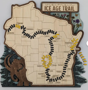 Makery Maven Co. - Wisconsin Ice Age Trail Tracker