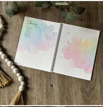 Load image into Gallery viewer, Ink + Splash - 2026 Monthly Planner
