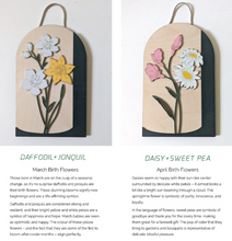 Load image into Gallery viewer, Makery Maven Co. - Birth Flower Collection
