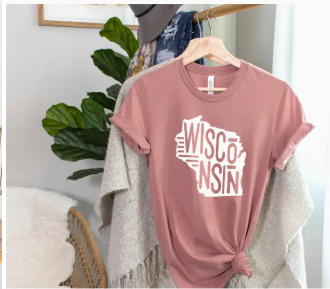 Wisconsin State Tee