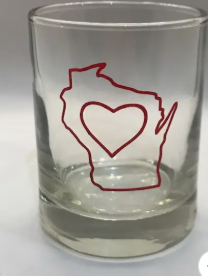 Flags Over Wisconsin - Home Love 3 oz Shooter
