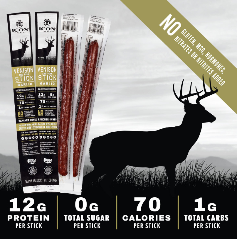 ICON Meats - Single Venison Sticks