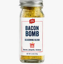 Load image into Gallery viewer, PS Seasoning - Bacon Bomb Seasoning 3.5 oz Glass Jar
