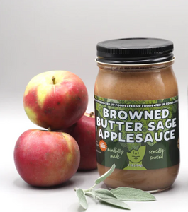 Fed Up Foods - Browned Butter Sage Applesauce