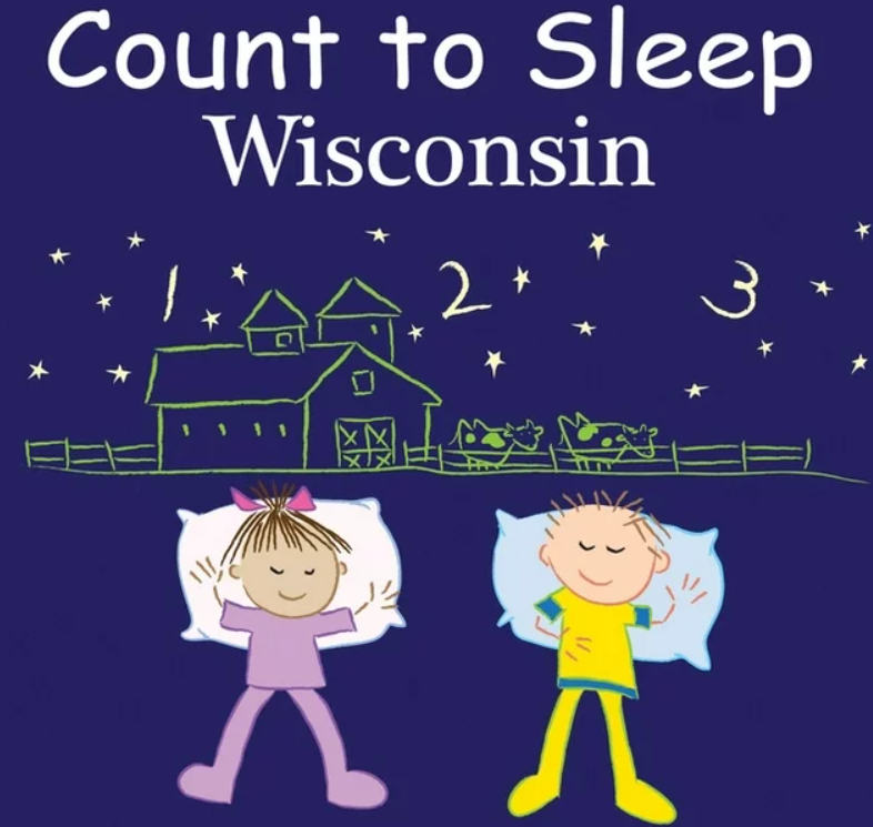 Count To Sleep Wisconsin Board Book