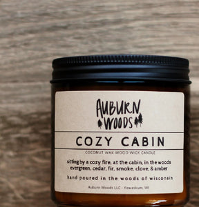 Auburn Woods - Cozy Cabin 8 oz Jar